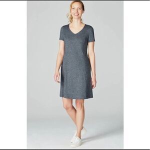 J. Jill Fit Marled V-Neck Dress